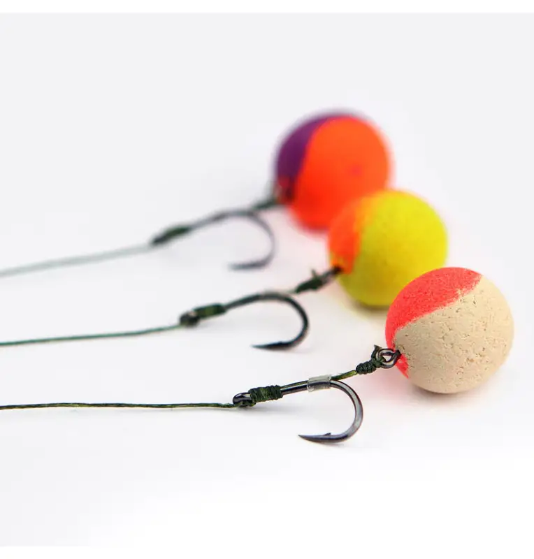 Nevis Method Feeder Bait Spike Rig 5 Stück Länge 8,5cm Feeder Strong Hook Size 8 Barbed Vorfach-Vorfächer-JJ-Fishing