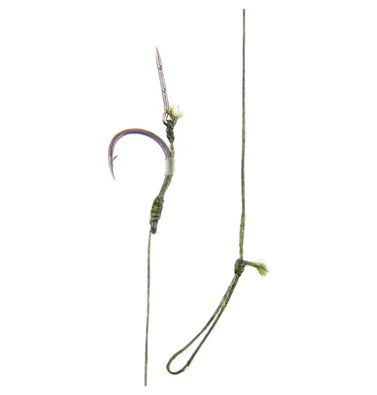 Nevis Premium Method Feeder Bait Spike Rig Size 8 Länge 8,5cm Geflochten 0,14mm 5Stk. End Tackle-Pre-Compartments-JJ-Fishing