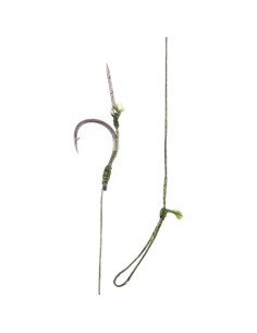 Nevis Method Feeder Bait Spike Rig 5 Stück Länge 8,5cm Feeder Round Hook Size 6 Barbed Vorfach-Vorfächer-JJ-Fishing