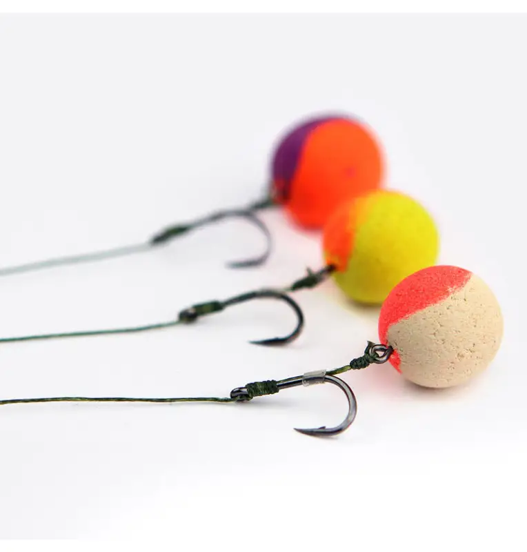 Nevis Method Feeder Bait Spike Rig 5 Stück Länge 8,5cm Feeder Special Hook Size 12 Barbed Vorfach-Vorfächer-JJ-Fishing
