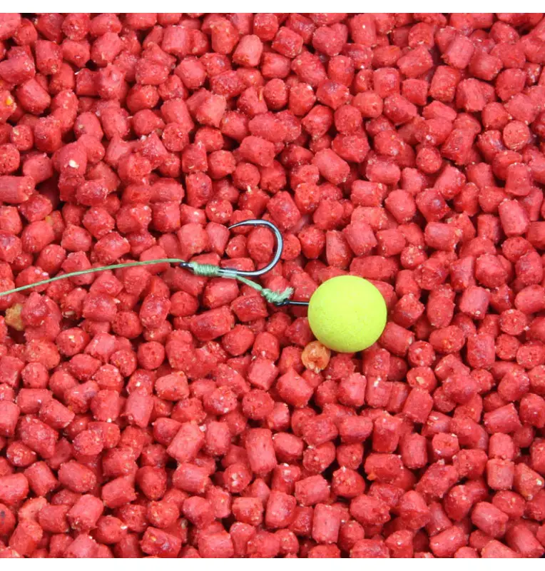 Carp Academy Sting PVA Pop Up Rig Size 4 Curved Shank Länge 12cm 25lb Geflochten mit Boilie Stopper End Tackle-Pre-Compartmen...