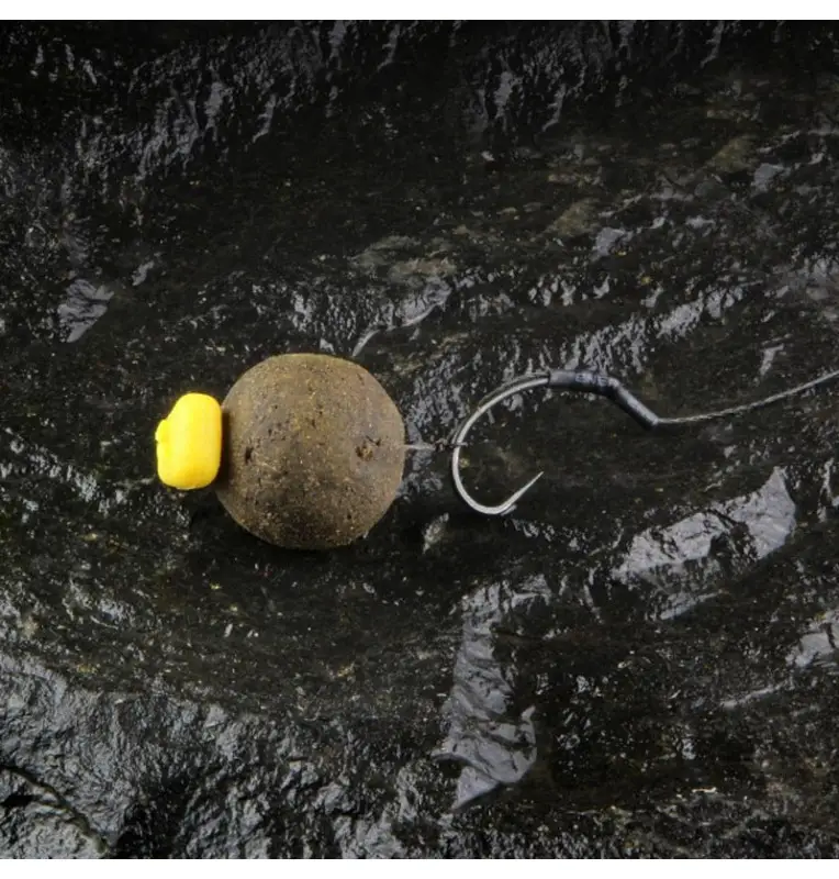 Carp Academy Blow Back Rig 2 Stück Länge 18cm 25lb Size 6 Barbed Vorfach mit Boilie Stopper-Vorfächer-JJ-Fishing