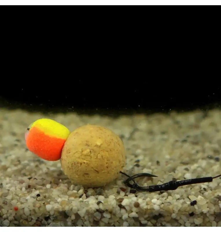 Carp Academy Blow Back Rig 2 Stück Länge 18cm 25lb Size 6 Barbed Vorfach mit Boilie Stopper-Vorfächer-JJ-Fishing