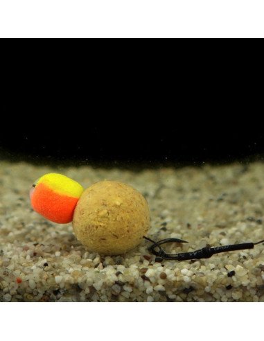 Carp Academy Blow Back Boilie Rig Size 4 Länge 18cm 25lb Geflochten mit Boilie Stopper End Tackle-Pre-Compartments-JJ-Fishing