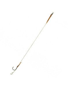 Carp Academy Teflon Aligner Rig 1 Stück Länge 25cm 15lb Size 10 Barbed Vorfach-Vorfächer-JJ-Fishing