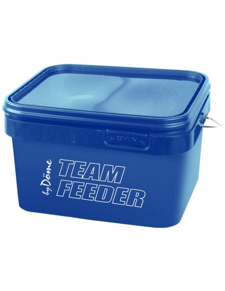 by Döme TF Method Feeder Eimer 10L blau Groundbait Bucket-Tackle Boxen-JJ-Fishing