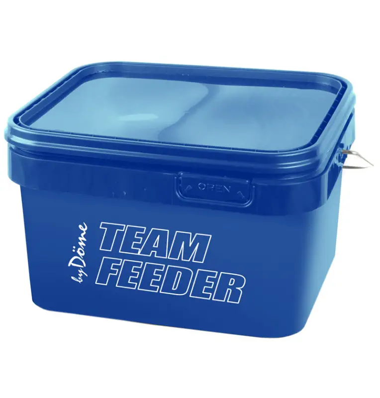 by Döme TF Method Feeder Eimer 5L blau Groundbait Bucket-Tackle Boxen-JJ-Fishing