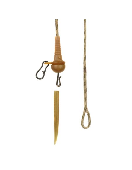 Carp Academy Leadcore Leader 3 Stück 75cm 35lb Safty System-Leader & Leadcore-JJ-Fishing