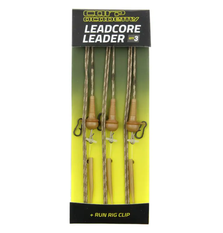 Carp Academy Leadcore Leader 3 Stück 75cm 35lb Safty System-Leader & Leadcore-JJ-Fishing