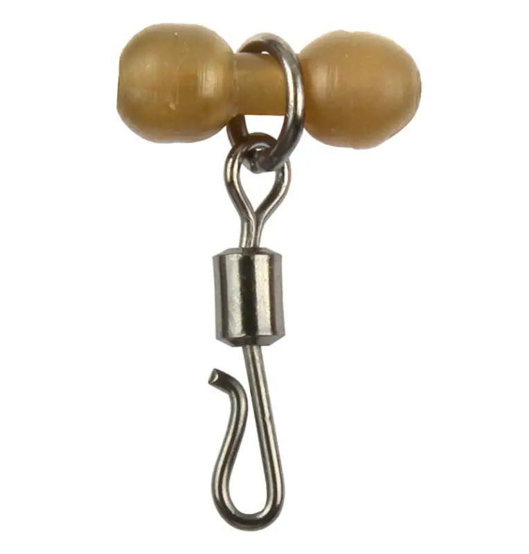 Carp Academy Quick Link Swivel Heli Beads 5 Stück M-Vorfachmaterial & Montage-Zubehör-JJ-Fishing
