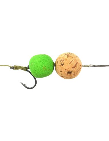 Carp Academy Kork Ball 16mm 6Stk. Korkkugel Pop Up Fake Bait End Tackle-Fake Baits-JJ-Fishing