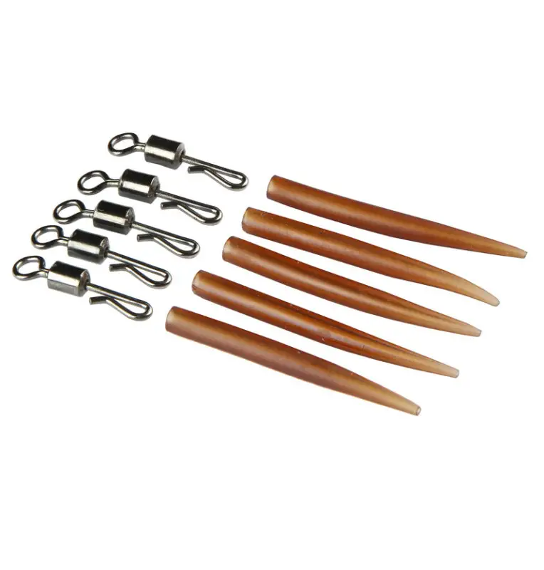 Carp Academy Quick Change Swivel & Anti Tangle Sleeve Set End Tackle-Leader material & mounting accessories-JJ-Fishing