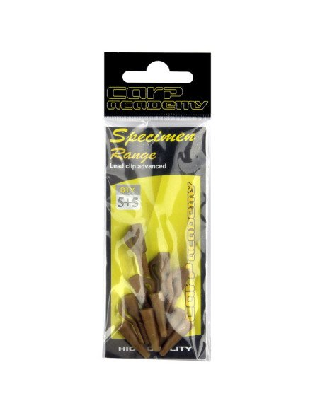 Carp Academy Lead clip advanced 5 Stück Safety Clip-Vorfachmaterial & Montage-Zubehör-JJ-Fishing