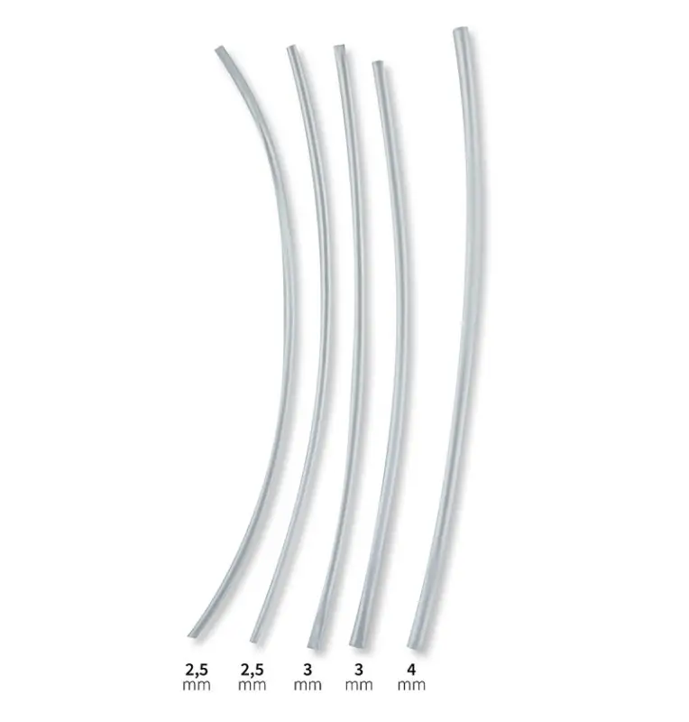 Carp Academy Schrumpfschlauch Set clear 2,5mm 3mm 4mm-Tubes & Shrink Tubes-JJ-Fishing