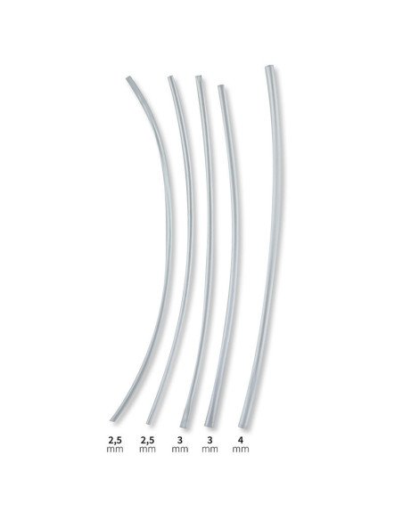 Carp Academy Schrumpfschlauch Set clear 2,5mm 3mm 4mm-Tubes & Shrink Tubes-JJ-Fishing