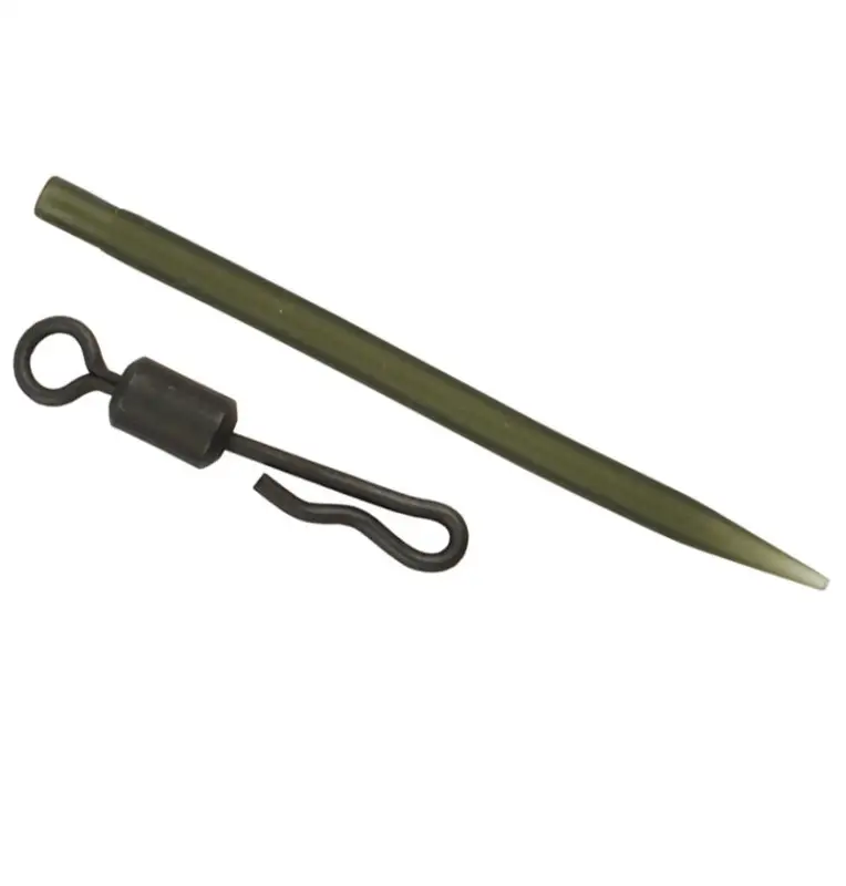 Carp Academy Quick Change Rotor Swivel & Anti Tangle Sleeves 5 Stück-Vorfachmaterial & Montage-Zubehör-JJ-Fishing