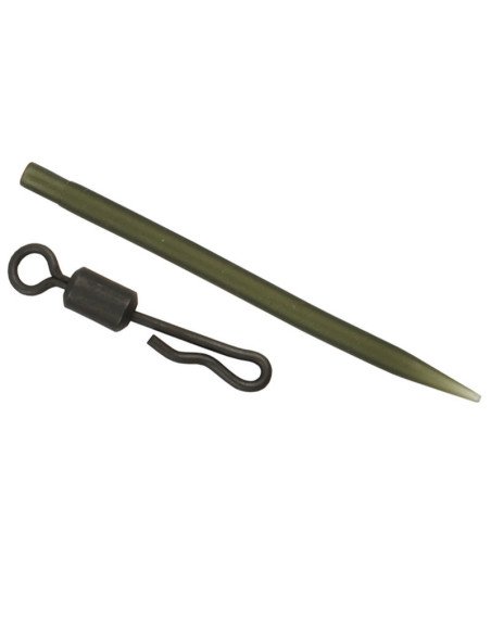 Carp Academy Quick Change Rotor Swivel & Anti Tangle Sleeves 5 Stück-Vorfachmaterial & Montage-Zubehör-JJ-Fishing