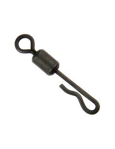Carp Academy Quick Change Swivels 8 Stück Size 4 35kg Schnellwechsel Wirbel-Swivels-JJ-Fishing