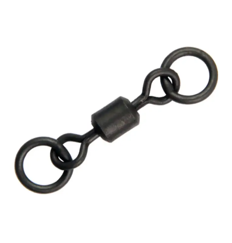 Carp Academy Double Ring Swivel 10 Stück M Doppelring Wirbel-Swivels-JJ-Fishing