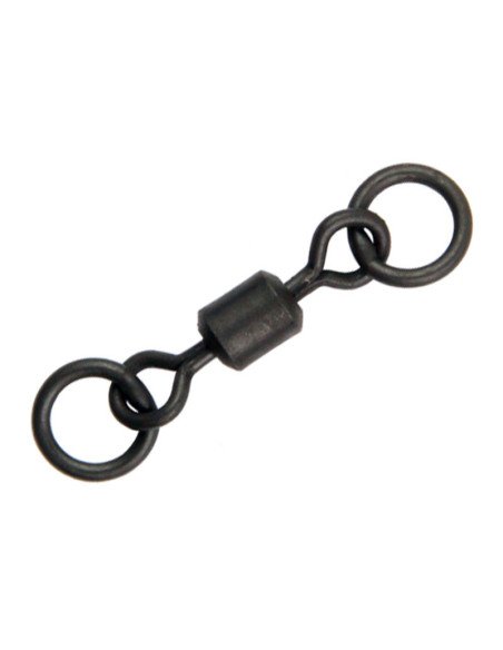 Carp Academy Double Ring Swivel M Wirbel Doppelring End Tackle-Swivels-JJ-Fishing
