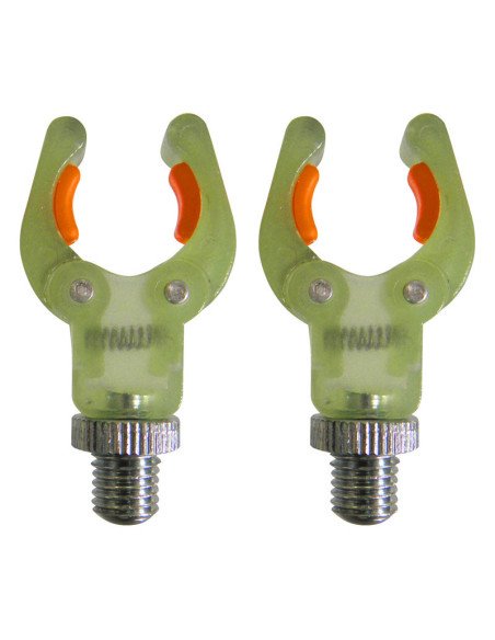 Carp Academy Grippz Rod Rest 2 Stück nachtleuchtende Rutenauflage-Rutenauflagen-JJ-Fishing
