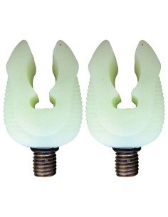 Carp Academy Fluo Rod Rest 2 Stück S 2 fluoreszierende Rutenauflagen-Rutenauflagen-JJ-Fishing