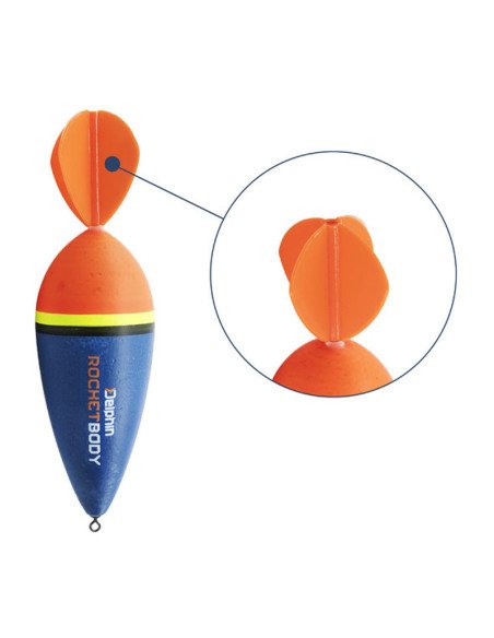 Delphin RocketBODY 35g Hechtschwimmer-Angelzubehör-JJ-Fishing