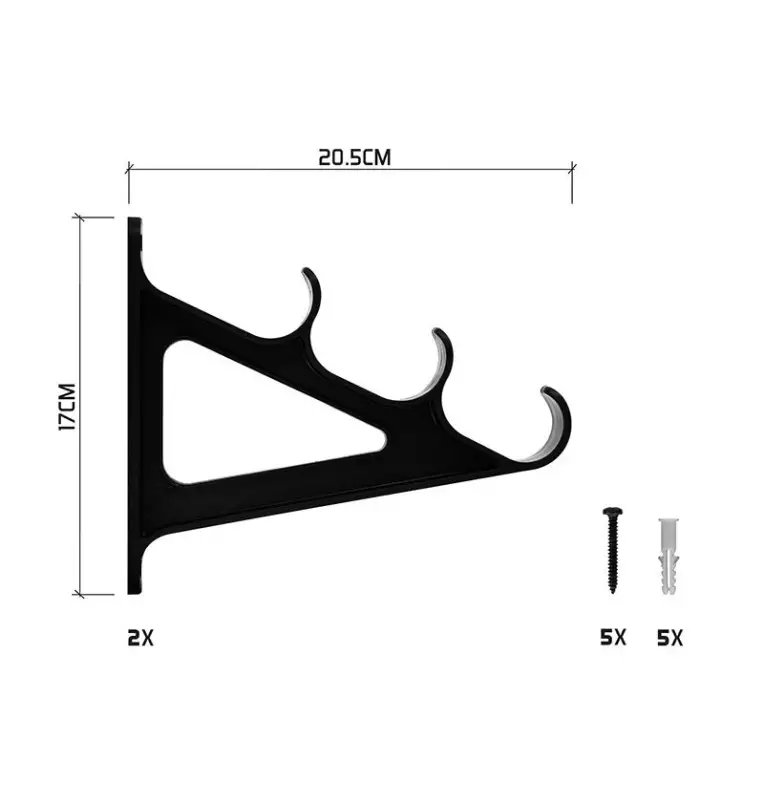 Delphin RodHOLDER Rutenständer Wandhalterung Rod Stand-Angelzubehör-JJ-Fishing