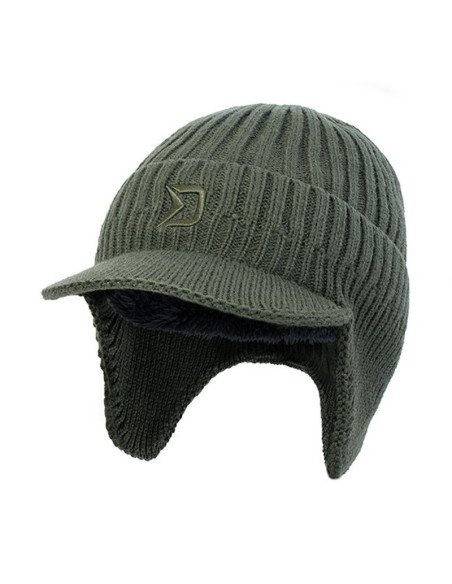 Delphin HYBRO Wintermütze Unisize Extra Warm mit Ohrschutz-Kappen & Hauben-JJ-Fishing