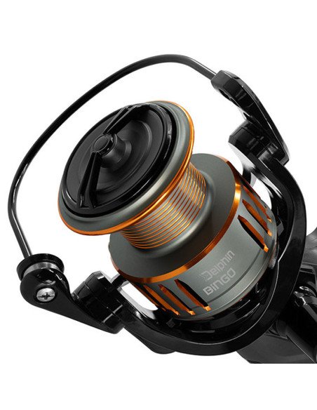 Delphin BINGO 7T 7000 Angelrolle Freilauf Rolle-Freewheel rollers-JJ-Fishing