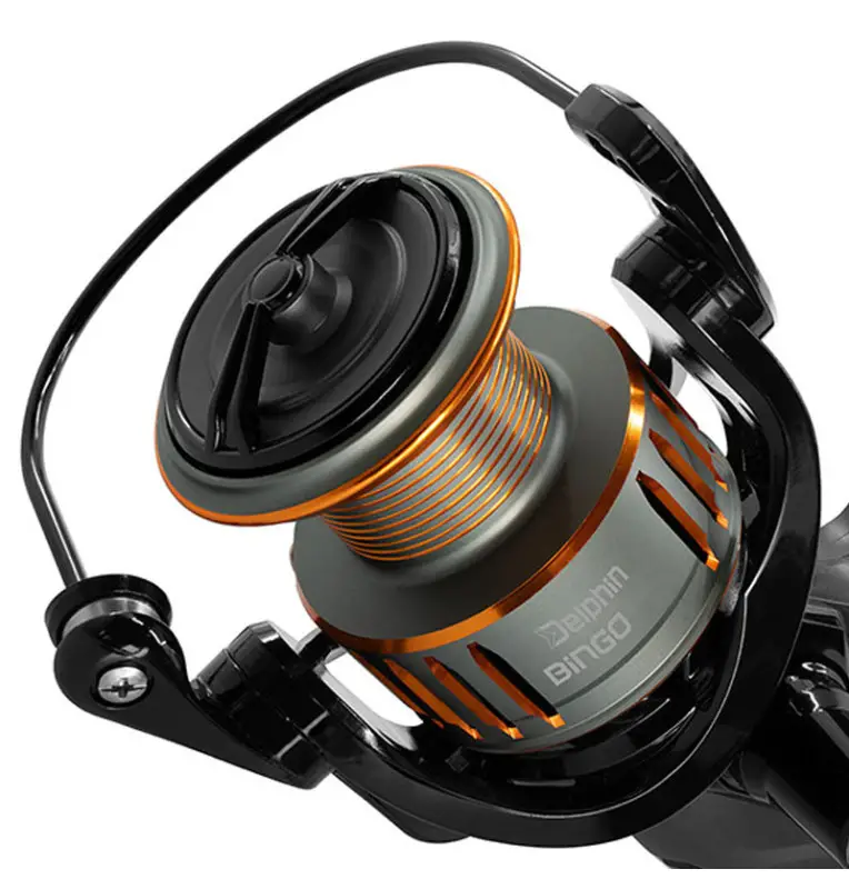 Delphin BINGO 6T DP Universalrolle Freilaufrolle-Freilaufrollen-JJ-Fishing