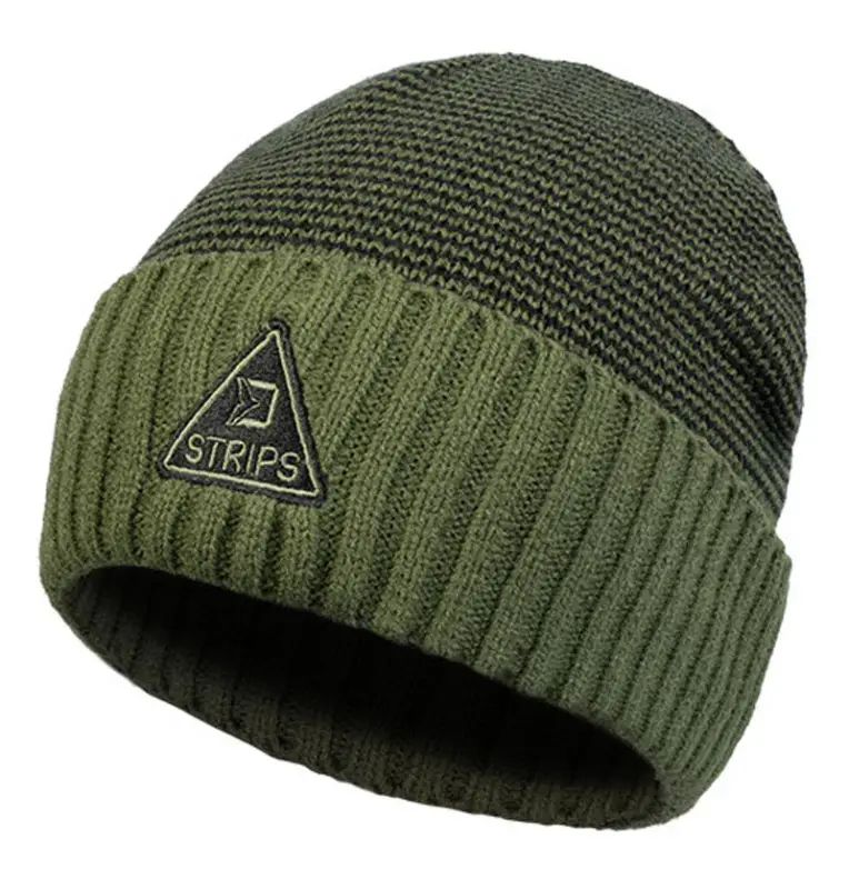 Delphin STRIPS Wintermütze UNI Winterhaube Anglerhaube-Kappen & Hauben-JJ-Fishing