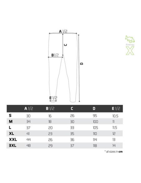 Delphin EnergyX Thermo-Unterwäsche Set S lange Unterhose und Shirt Wintergewand-Bekleidungs Sets-JJ-Fishing