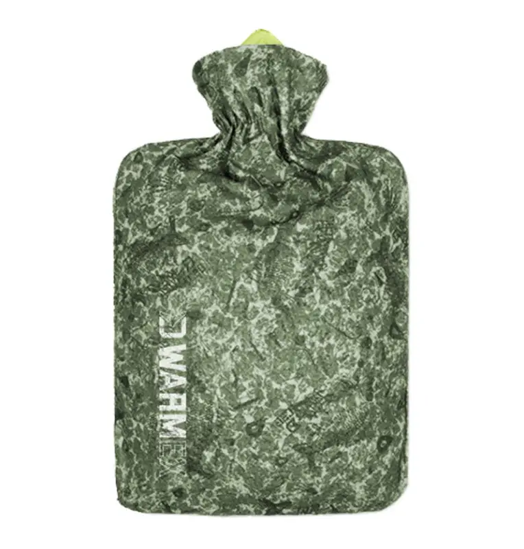 Delphin WARMex Thermophor Camo 2L Wärmeflasche mit Überzug-Angelzubehör-JJ-Fishing