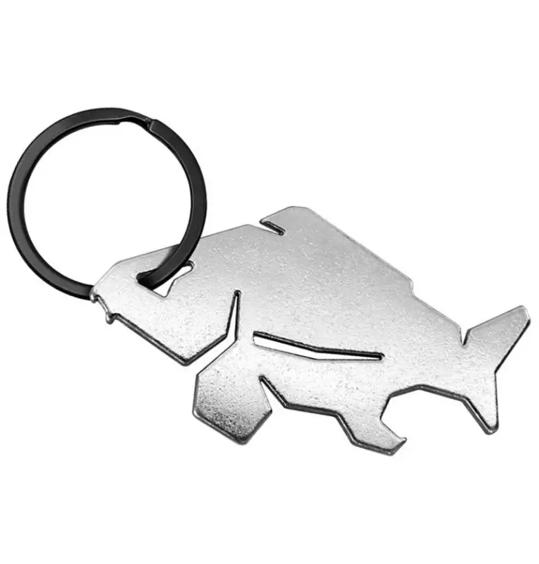 Delphin CARPENER Schlüsselanhänger mit Flaschenöffner Silber-Fishing accessories-JJ-Fishing
