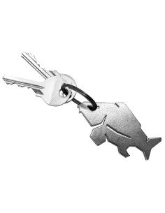 Delphin CARPENER Schlüsselanhänger 1 Stück Silber mit Flaschenöffner-Angelzubehör-JJ-Fishing 2