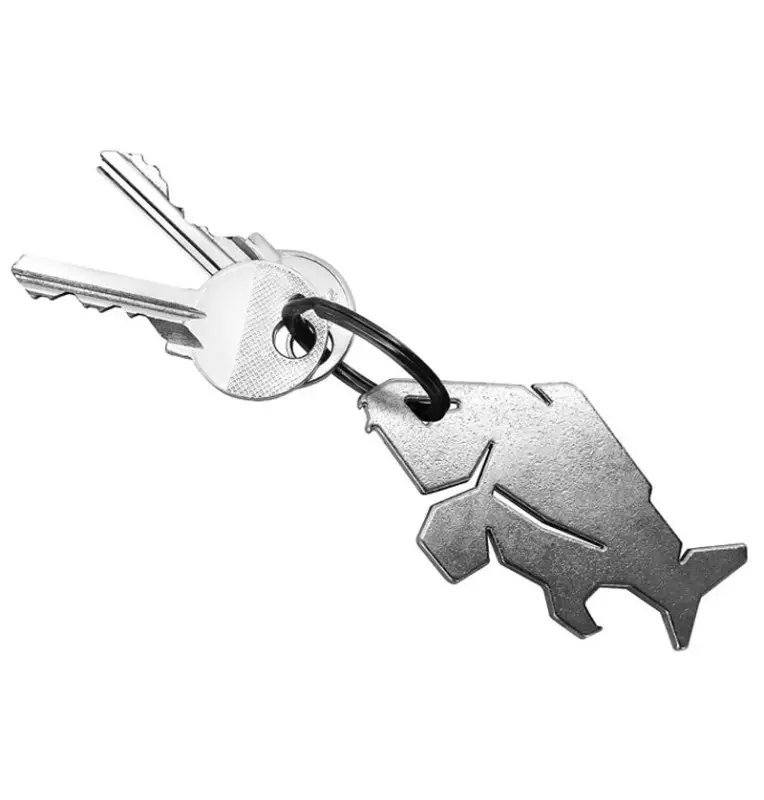 Delphin CARPENER Schlüsselanhänger mit Flaschenöffner Silber-Fishing accessories-JJ-Fishing