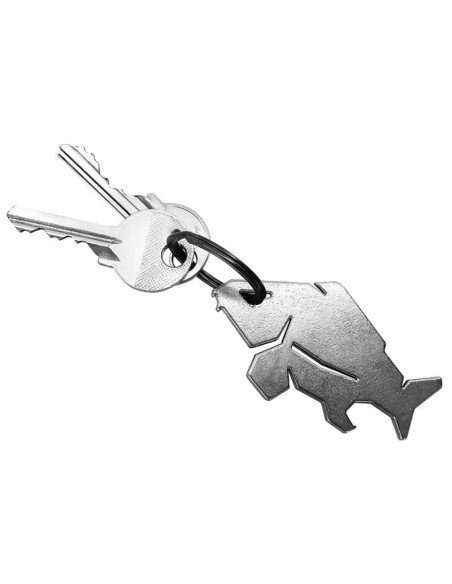 Delphin CARPENER Schlüsselanhänger 1 Stück Silber mit Flaschenöffner-Angelzubehör-JJ-Fishing