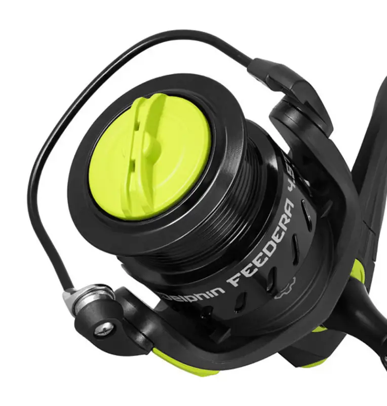 Delphin FEEDERA 4.5T 4500 Method Feeder Angelrolle-Feeder-Rollen-JJ-Fishing