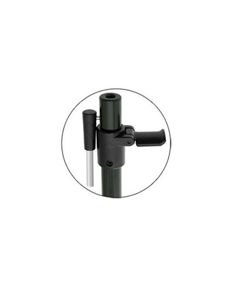 Delphin CLASSA Bankstick Grün 80-130cm Ausziehbar-Rod Pod´s, Banksticks & Buzzerbars-JJ-Fishing