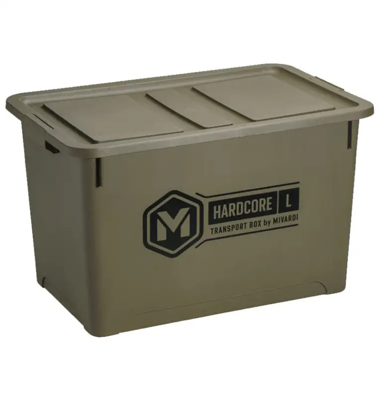 Mivardi Hardcore Transport Box L grün robust-Tackle Boxen-JJ-Fishing