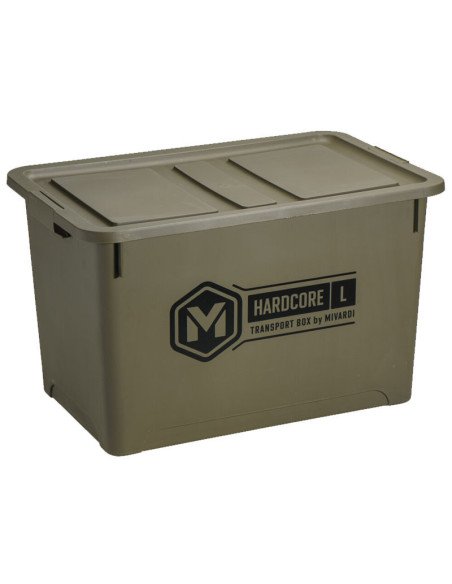 Mivardi Hardcore Transport Box L grün robust-Tackle Boxen-JJ-Fishing