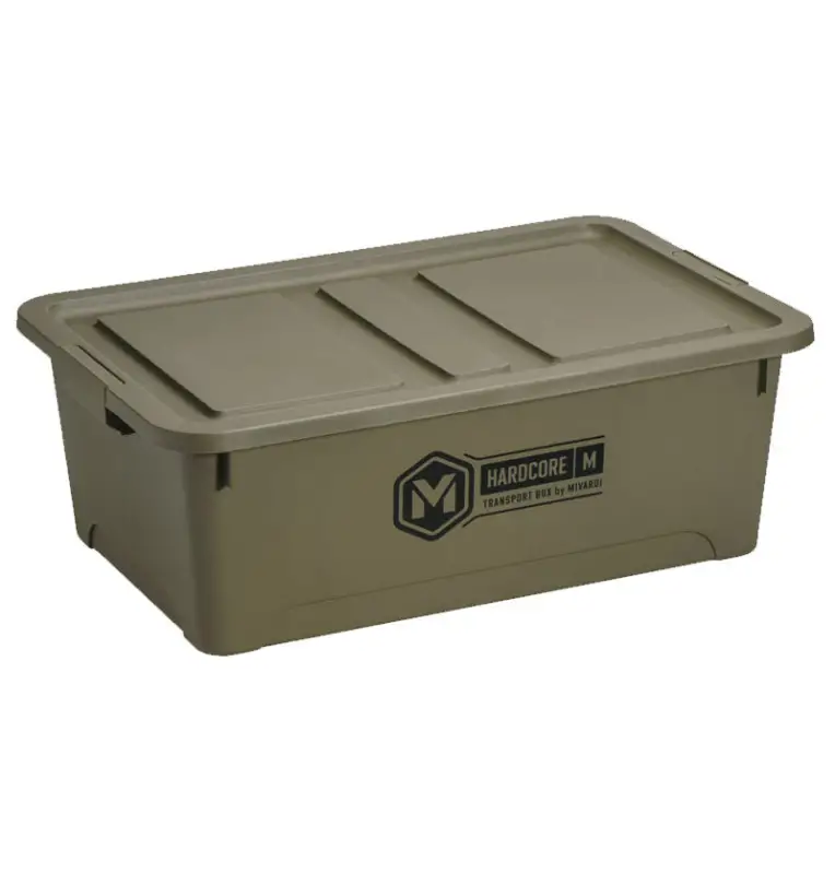 Mivardi Hardcore Transport Box M grün robust-Tackle Boxen-JJ-Fishing