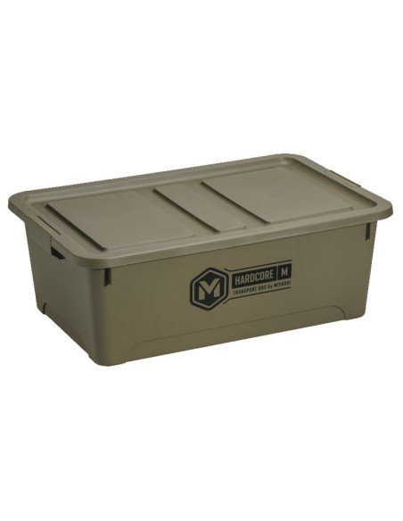 Mivardi Hardcore Transport Box M grün robust-Tackle Boxen-JJ-Fishing