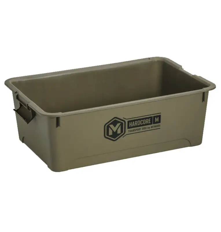 Mivardi Hardcore Transport Box M grün robust-Tackle Boxen-JJ-Fishing