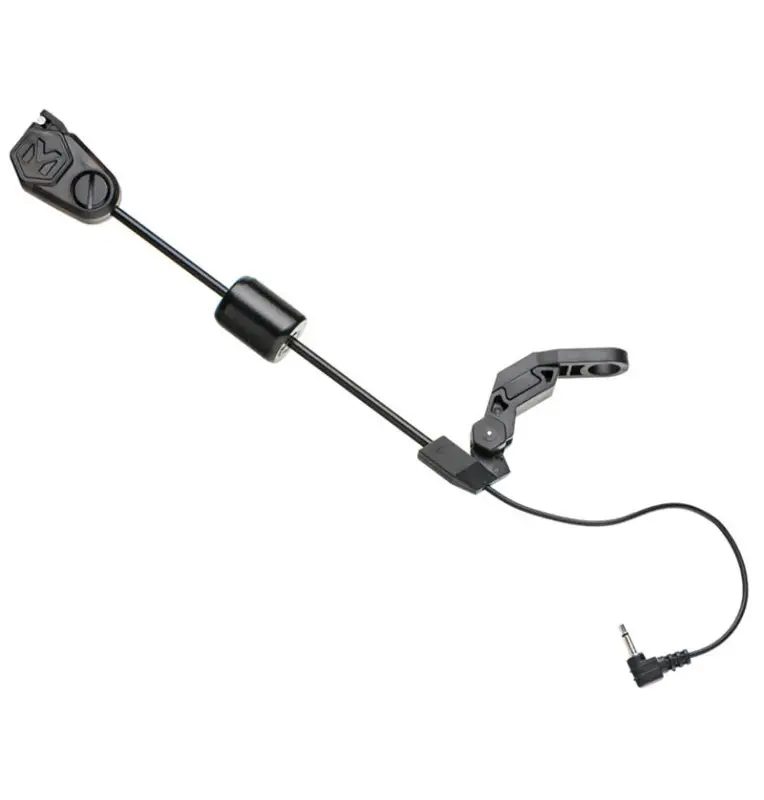 Mivardi Swing Arm MCX 77 schwarz Pendelbissanzeiger LED beleuchtet-Bissanzeiger & Bobbins-JJ-Fishing