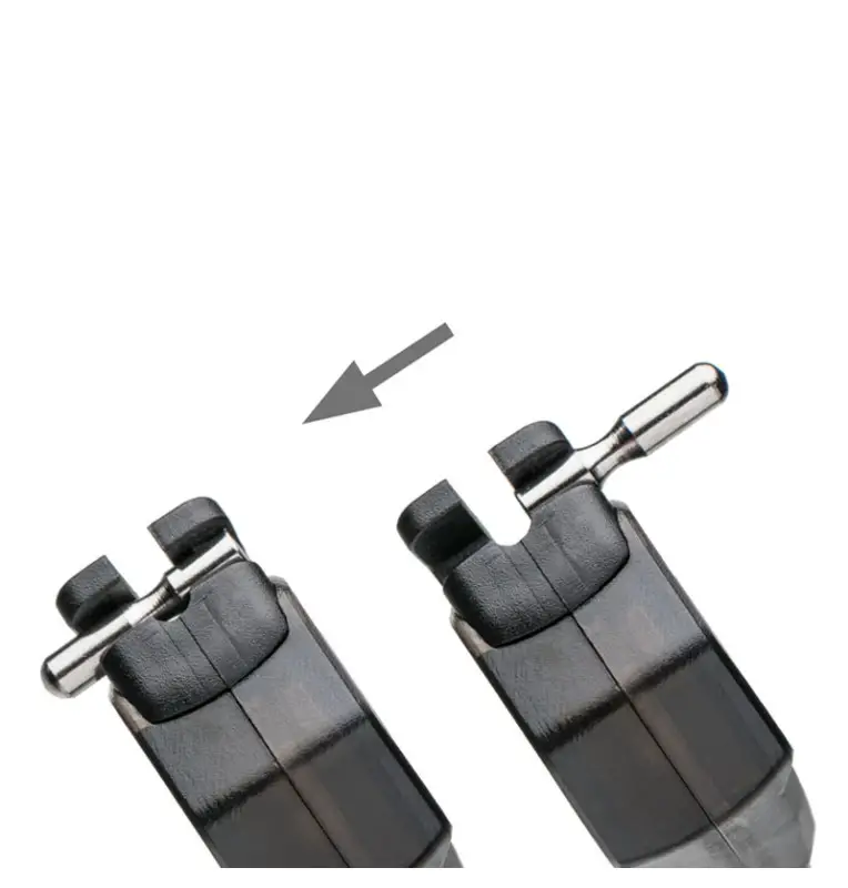 Mivardi Swing Arm MCX 77 schwarz Pendelbissanzeiger LED beleuchtet-Bissanzeiger & Bobbins-JJ-Fishing