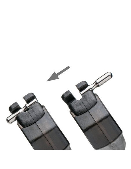 Mivardi Swing Arm MCX 77 schwarz Pendelbissanzeiger LED beleuchtet-Bissanzeiger & Bobbins-JJ-Fishing
