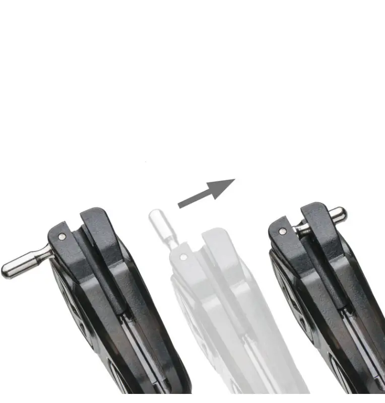 Mivardi Swing Arm MCX 77 schwarz Pendelbissanzeiger LED beleuchtet-Bissanzeiger & Bobbins-JJ-Fishing