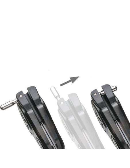 Mivardi Swing Arm MCX 77 schwarz Pendelbissanzeiger LED beleuchtet-Bissanzeiger & Bobbins-JJ-Fishing